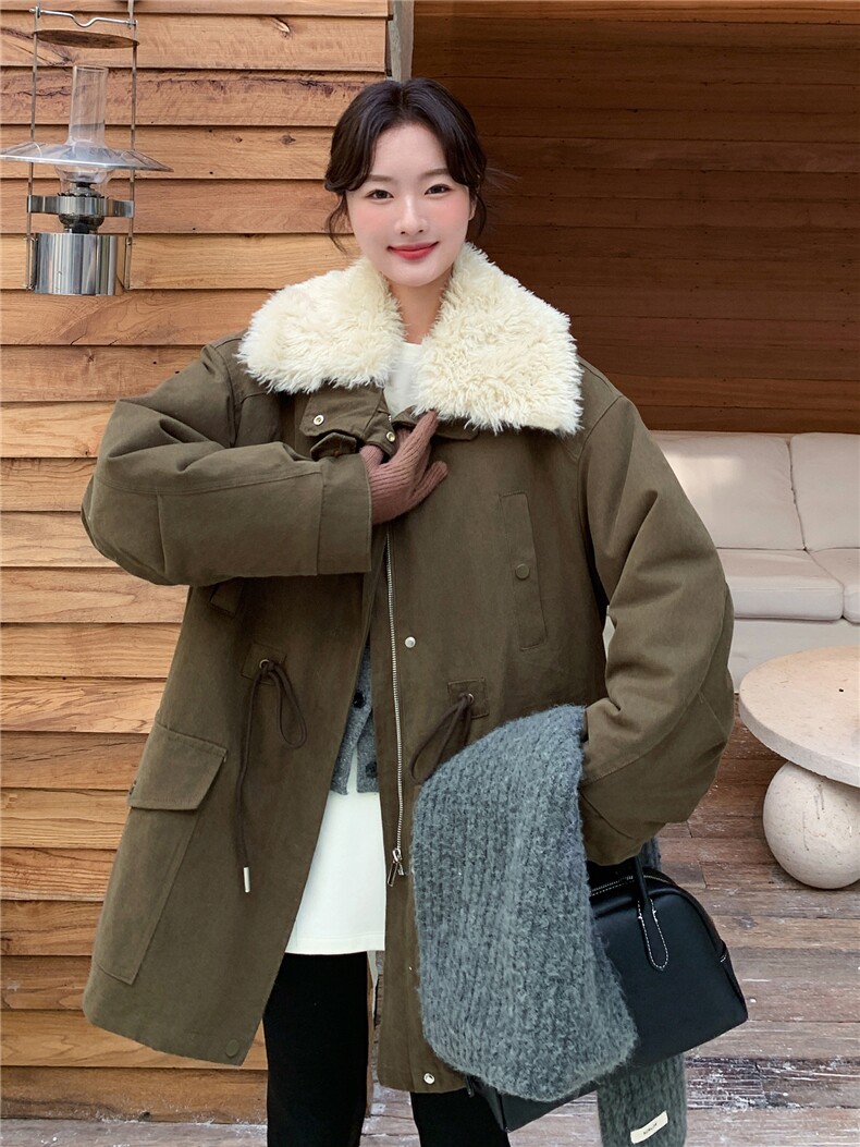 新款《出货》高克重一体绒2B156-812-P265-K398,女装短外套,2B156