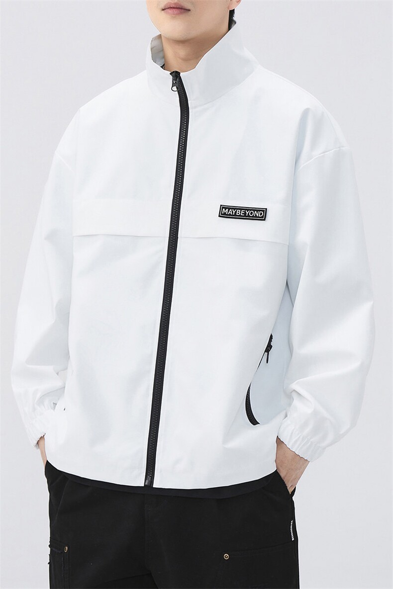 秋季宽松夹克男立领上衣外套DSA157B-JK7862-P58,男装夹克,电商A157B