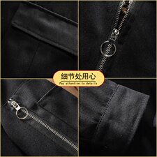 春秋季休闲工装夹克男士韩版宽松潮流百搭港风外套潮WT7781-P65，男装夹克，电商A128