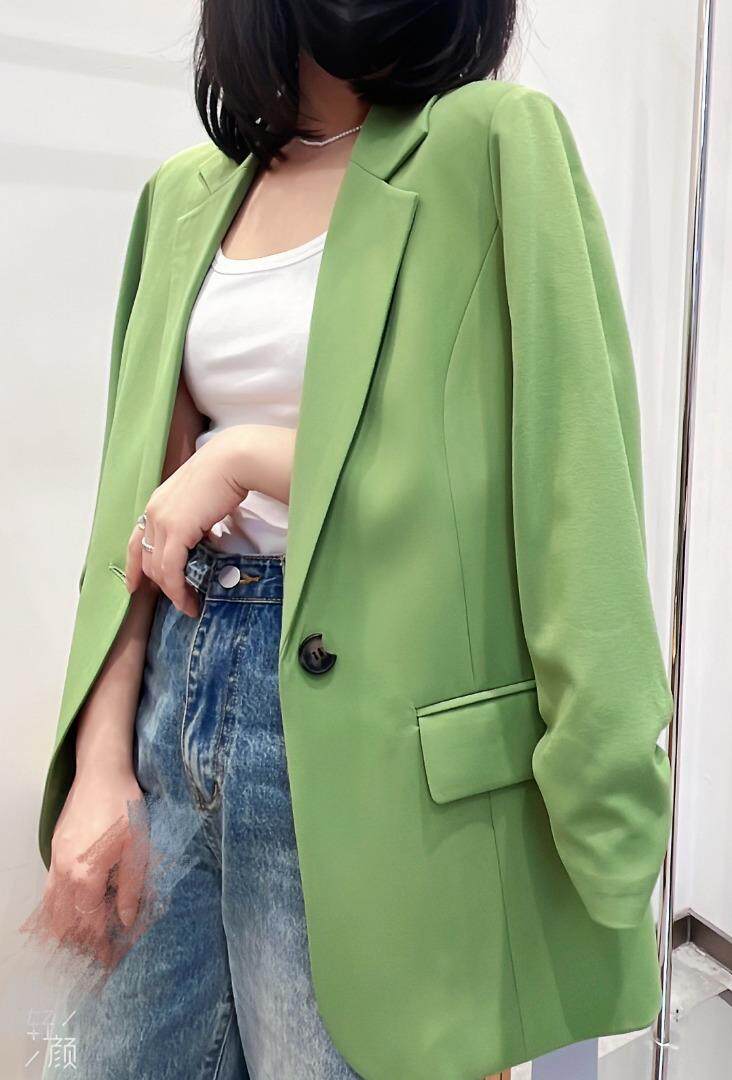春款西装外套，女装西装，爱俪佳娜