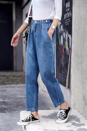 春装薄款牛仔裤，女装牛仔裤，Y·Z 羽倬