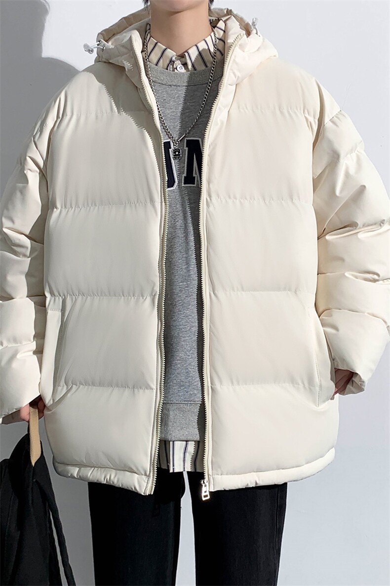 冬上新青少年加棉加厚棉服潮纯色时尚连帽棉衣外套男女9979-P80,男装棉衣,电商A441-1