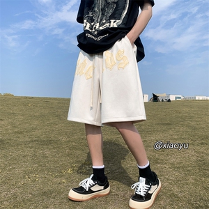 XZ616 夏季新款麂皮绒发泡短裤休闲裤 TY849 P45控55图片