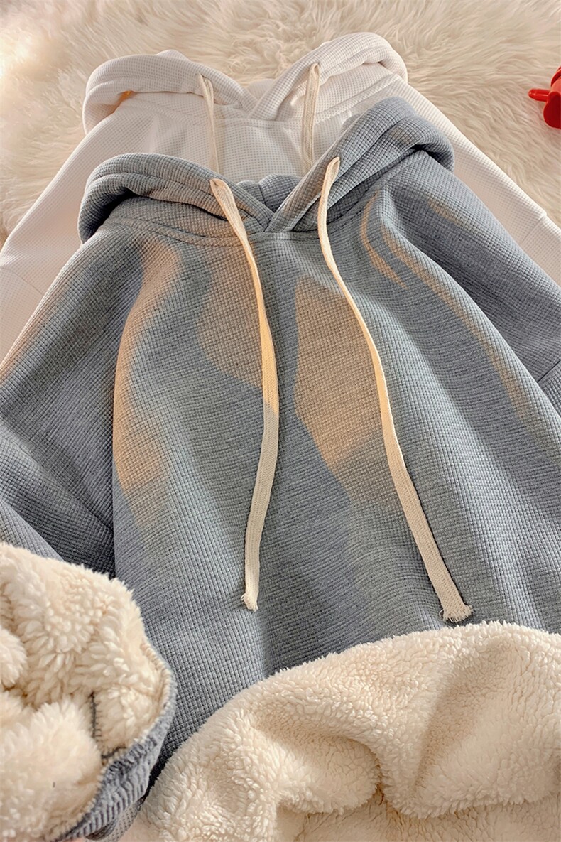 8XL-M羊羔绒卫衣男秋冬加肥加大码胖子连帽卫衣WY201-P65控78,男装卫衣,电商D206-1