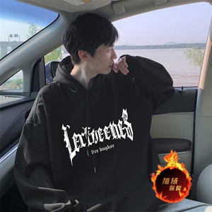 抖音得物供货 可提供视频 秋冬重磅美式宽松连帽卫衣DL2253图片