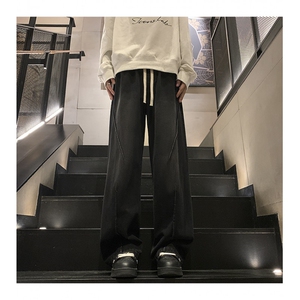 秋季新款美式重磅打褶牛仔裤 XZ604-KN20-P65控78图片