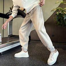K2567常规P68控98加绒P78控108店主风社会小伙风加绒卫裤男，男装休闲裤，电商B340