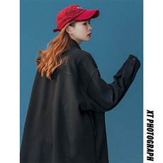 1中性风华夫格工装大码M-5XL情侣衬衣女长袖衬衫男CS7754P45控68，男装衬衫，星座226-2