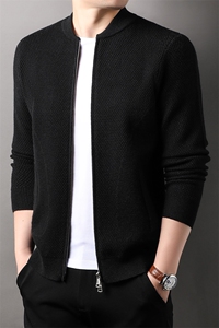 HPN-A32409秋季新款男士长袖开衫青年休闲外套服装图片