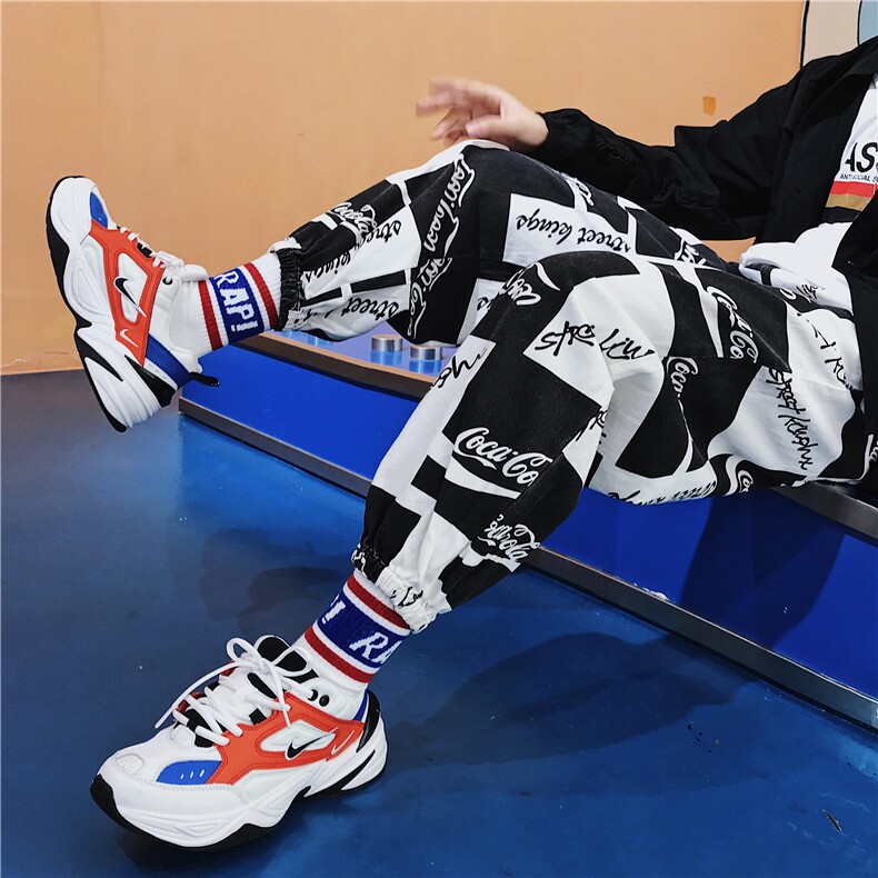 男新款日系男士日色潮流Q情侣收脚裤子714-3，男装休闲裤，星座714-1