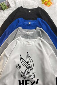 HT73179-P22 华夫格t恤男短袖男大码五分袖 毛毯图片