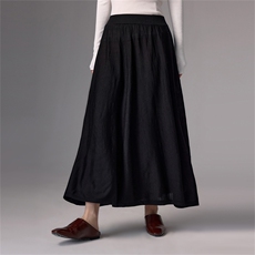 2025秋冬百搭时尚简约羊毛伞裙，女装半身裙，蚂蚁派对工厂直营店