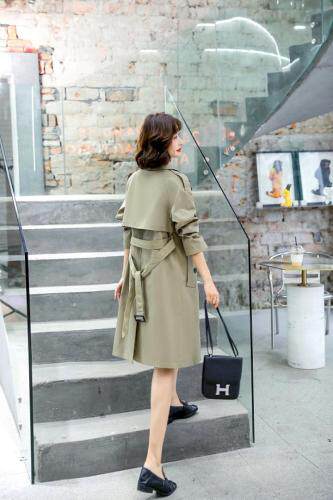 【现货】秋季新款风衣外套，女装风衣，时尚靓女孩