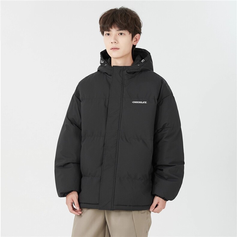 1506/QM22010/P60山系机能风冲锋衣面包服棉衣男士宽松高级感连帽，男装夹克，星座1506