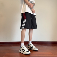 2025夏季新款美式潮流条纹宽松速干短裤B315-K25563-特p25控48，男装休闲裤，电商B315
