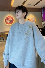 ！圆领卫衣男装港风长袖t恤男外套男WY516-特P23，男装卫衣，电商B371