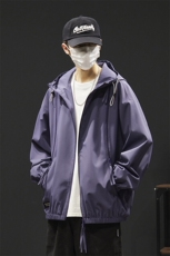 港风休闲外套男士秋季潮牌春秋款夹克防水户外潮流，男装夹克，星座1206-1（原A206-1）