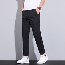 秋季时尚百搭男士潮流直筒修身休闲裤弹力小西裤805-p40现货外贸，男装西裤，星座224-1