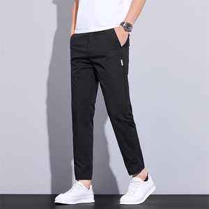 秋季时尚百搭男士潮流直筒修身休闲裤弹力小西裤805-p40现货 外贸图片