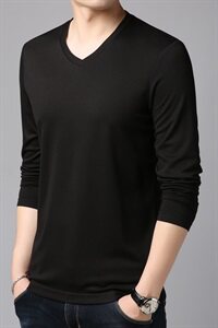 B68108钱塘2021-2春季主推大货跑量高品质爆款男士T恤长袖P52图片