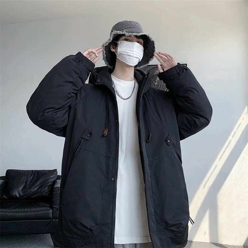 冲锋衣男羽绒棉服冬季轻薄机能风工装外套加厚痞帅棉衣M0785-P120,男装棉衣,星座308B-2