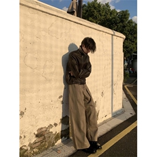 现货-XZ1005-1-TTH9999-双面穿千鸟格内里PU皮夹克外套，男装夹克，星座1005-1