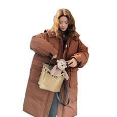 新款，现货长款羽绒服ZB081-3052-P265-K398，女装羽绒服，浙宝276（原081）