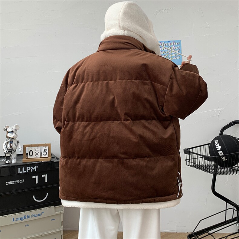 冬季学生潮假两件棉衣外套加绒加厚运动棉服男女8117-P140控价188,男装棉衣,电商A441-1