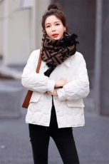 轻薄羽绒服女短款2022冬季新款时尚潮流小个子90白鸭绒外套现货！，女装羽绒服，一安秀