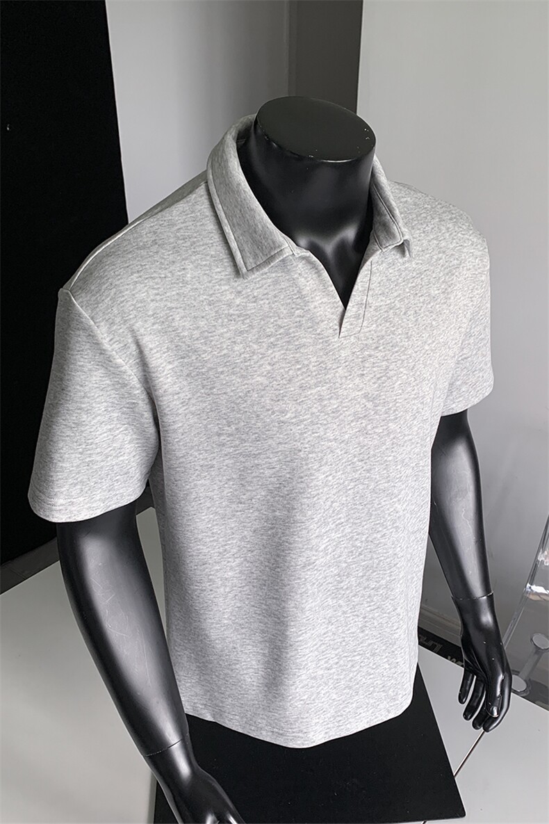 主推POLO衫夏季翻领半袖上衣cleanfit正肩海鸥领短袖t恤S442特P28,男装T恤,电商A233-1