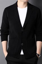 GR1222男士2023春季新款长袖羊毛开衫V领休闲青年针织衫外套P120,男装针织衫/毛衣,钱塘6003（原4033）