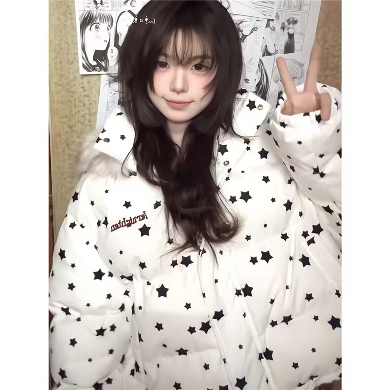 1506A/G78190/P89可爱兔耳朵毛领连帽棉服外套,男装棉衣,星座1506A
