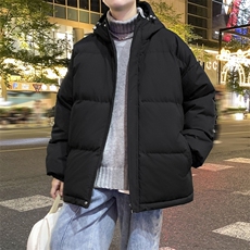 现货高品质美式高街冬季重磅三防加厚羽绒棉衣厚外套面包棉服，男装棉衣，电商A443