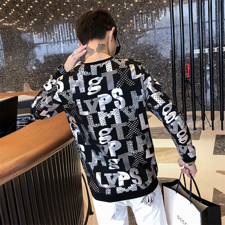 312A-9559-P48秋季社会小伙个性卫衣B,男装卫衣,星座312A-5