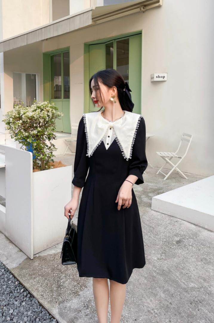 2023年春装连衣裙，女装连衣裙，贻思茗