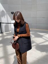 【现货】双面羊绒马甲，女装马甲，欧洛佛