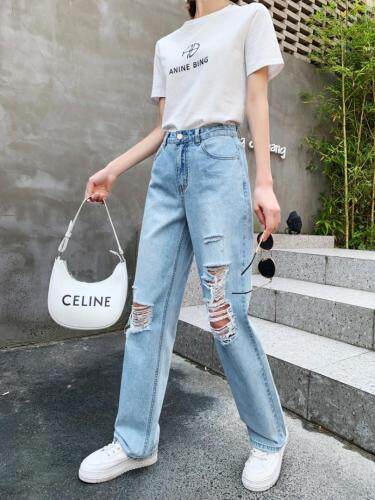 夏季新品牛仔破洞裤，女装，雪儿诱惑