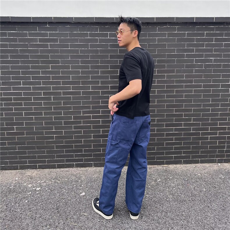 1506-1/W252921/P73牛仔裤男士直筒宽松胖子肥佬裤高端弹力,男装牛仔裤,星座1506-1