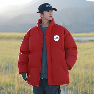 现货 抖音得物可供视频 冬季三防加厚羽绒棉衣外套面包棉服 81127图片