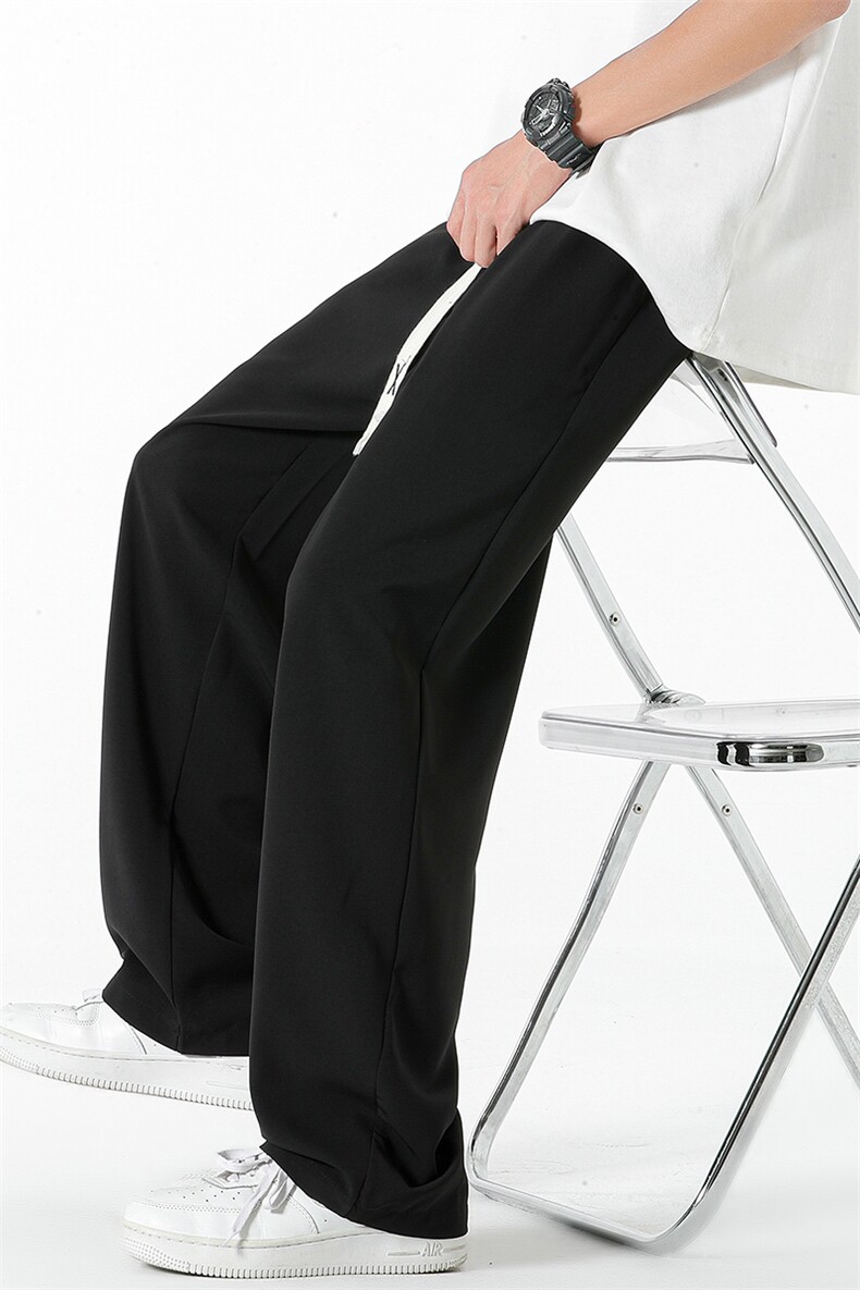 8XL-M特大码2024春夏抖音直播高品质冰丝裤休闲西装裤长裤男K921,男装休闲裤,电商D206-1