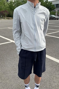现货 网图慎用连帽特批P55立领特批P50激光冲孔时尚防晒衣男J5257图片