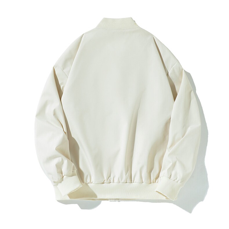春季新款现货宽松棒球服男休闲简约百搭潮流夹克上衣外套6603-P60,男装夹克,电商B306