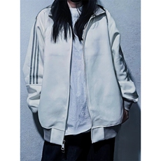 抖音得物高品质美式高街重磅结构设计拼接织带立领卫衣外套CM42，男装卫衣，电商A486