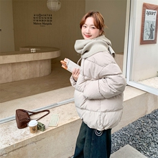 2025现货针织围巾韩系羽绒服210-3292-P300-K448短款白鸭绒，女装羽绒服，浙宝210（原浙宝191）