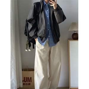 户外夹克男立领纯色上衣冲锋衣外套DSA157B-JK7866-P55图片