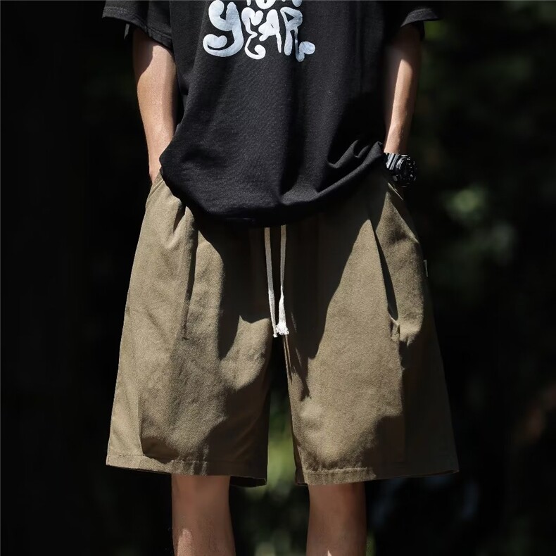 日系cityboy短裤男士夏季宽松百搭五分休闲男生工装中裤K4221-P22,男装休闲裤,星座412-3