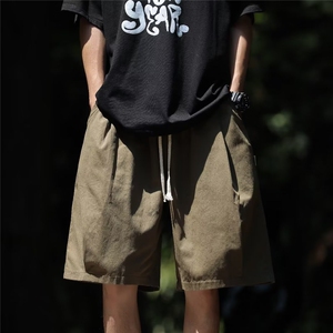 日系cityboy短裤男士夏季宽松百搭五分休闲男生工装中裤K4221-P22