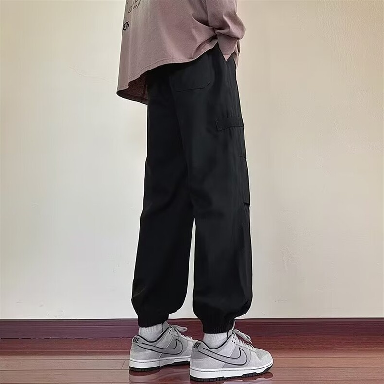 美式机能风工装裤子男士潮牌宽松青少年直筒休闲阔腿长裤K873/P50,男装工装外套,星座506