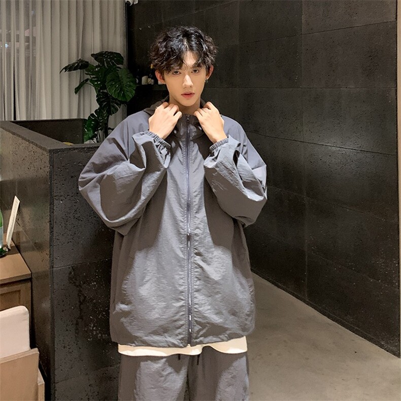 速干透气防晒衣套装男潮牌户外防紫外线皮肤衣两件套8870，男装防晒衣，星座1116A-1（原606A）