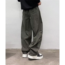 抖音得物纯色简约休闲裤男日系复古宽松束脚口袋装饰工装裤AK10，男装工装外套，电商A443